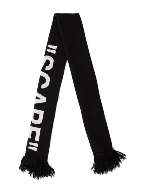 Off-White Graphic Print Scarf