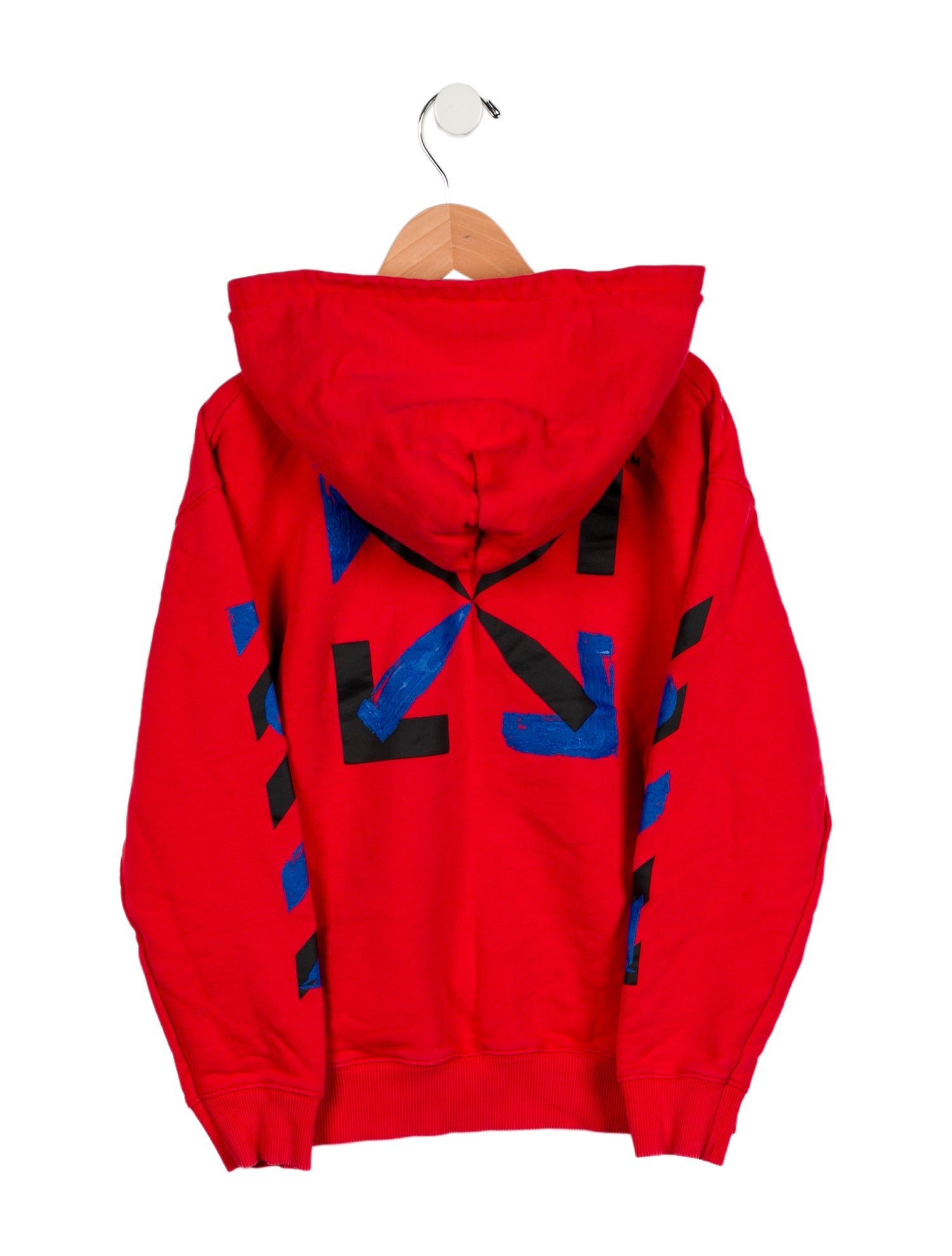 Off-White Kids' Arrows Logo Zip Sweatshirt