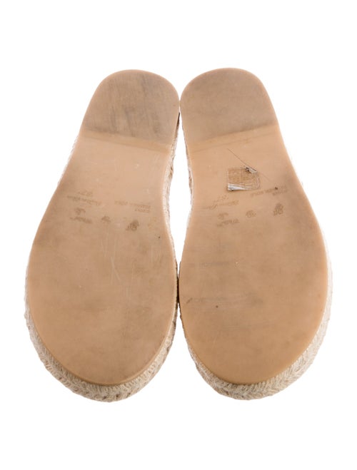 Off-White Crisscross Canvas Espadrilles