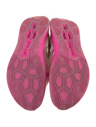 Off-White x Nike Zoom Fly Pink Athletic Sneakers