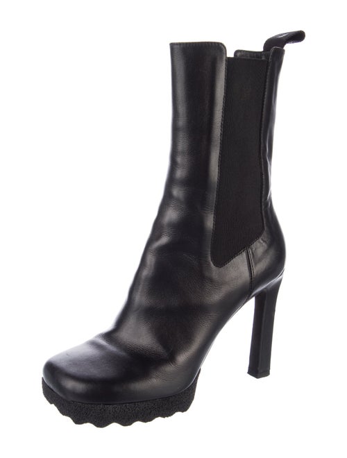 Off-White Calf Sponge Leather Chelsea Boots