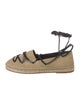 Off-White Suede Espadrilles