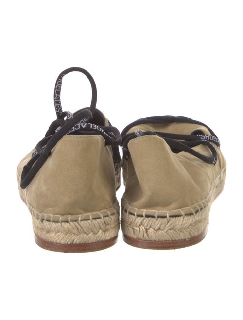 Off-White Suede Espadrilles