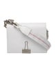 Off-White Leather Clip Bag