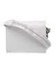 Off-White Leather Clip Bag