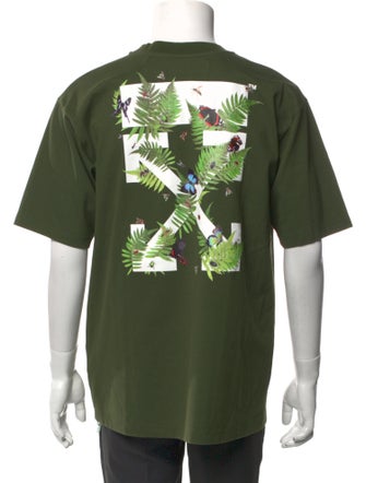 Off-White Crew Neck Short Sleeve T-Shirt