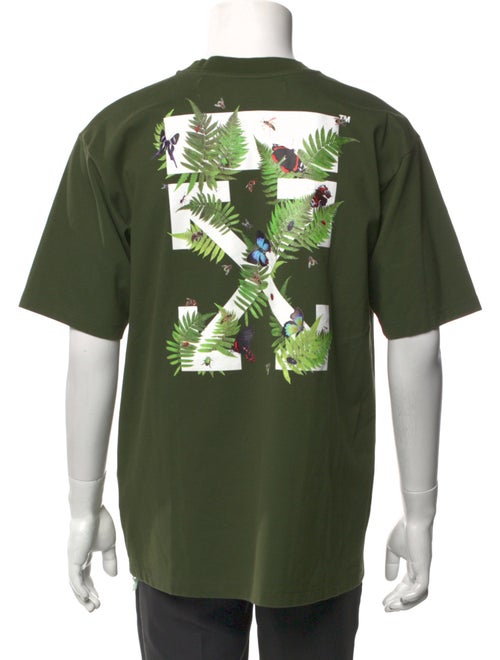 Off-White Crew Neck Short Sleeve T-Shirt