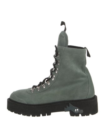 Off-White Hiking Suede Hiking Boots