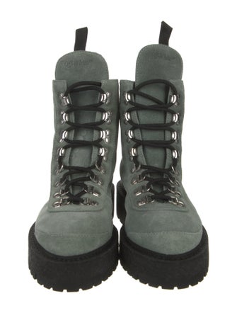 Off-White Hiking Suede Hiking Boots