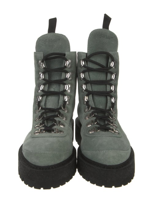 Off-White Hiking Suede Hiking Boots