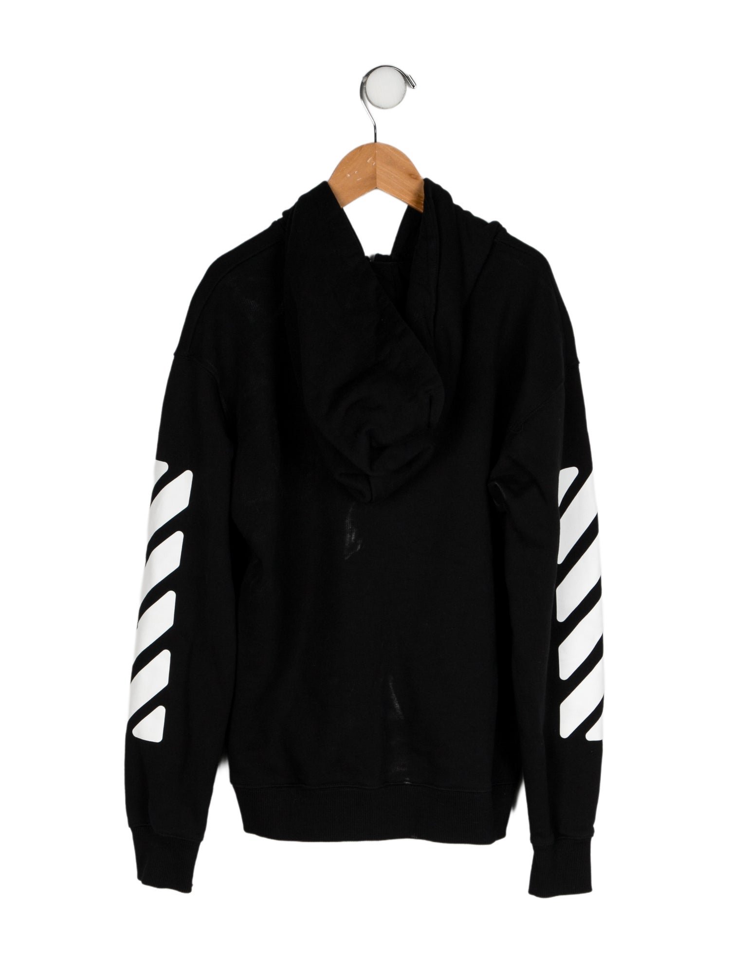Off-White Logo Zip-Up Hoodie