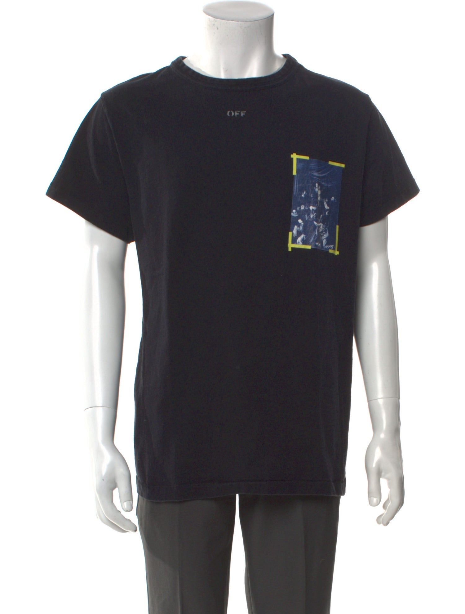 Off-White 2017 Off-White c/o Virgil Abloh 2017 Mini Caravaggio Painting T-Shirt T-Shirt