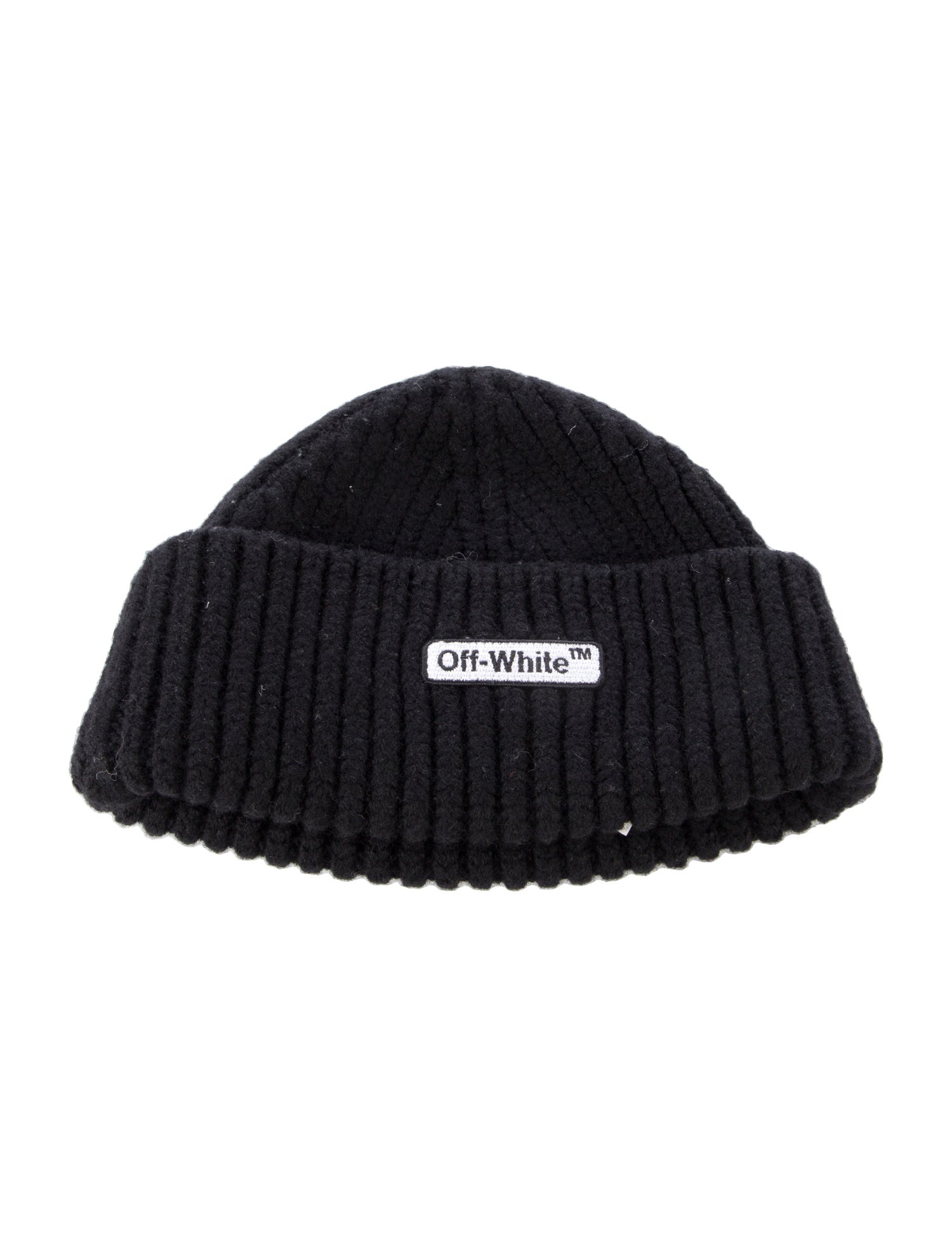 Off-White Wool Beanie