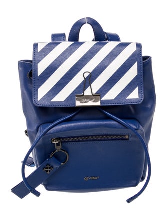 Off-White Leather Backpack
