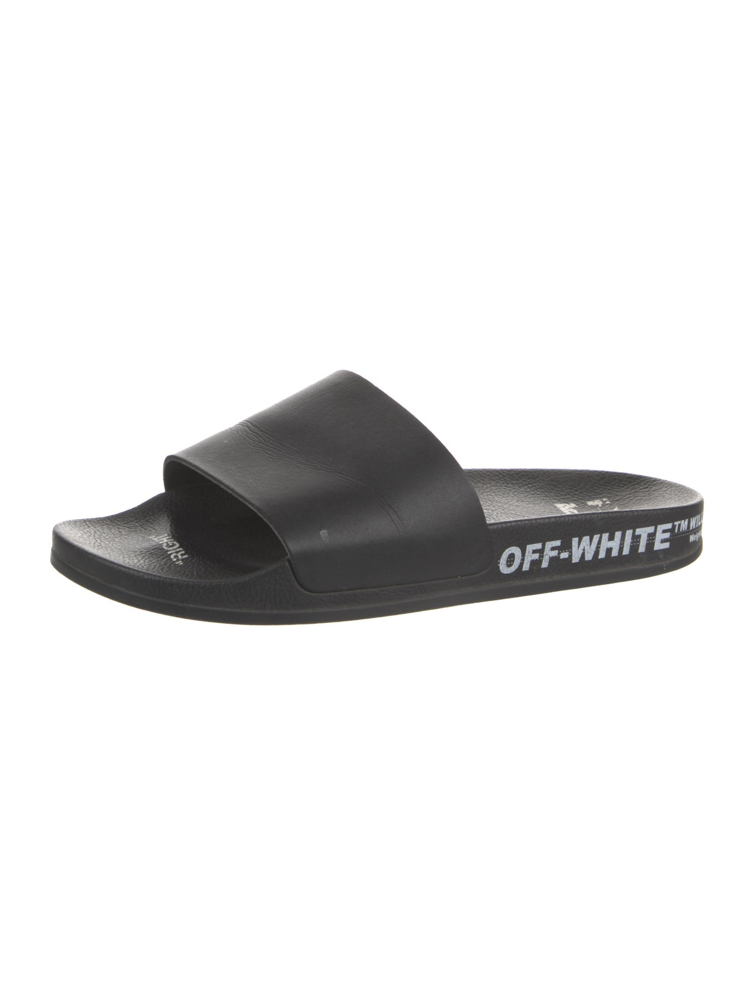 Off-White Industrial Leather Slides