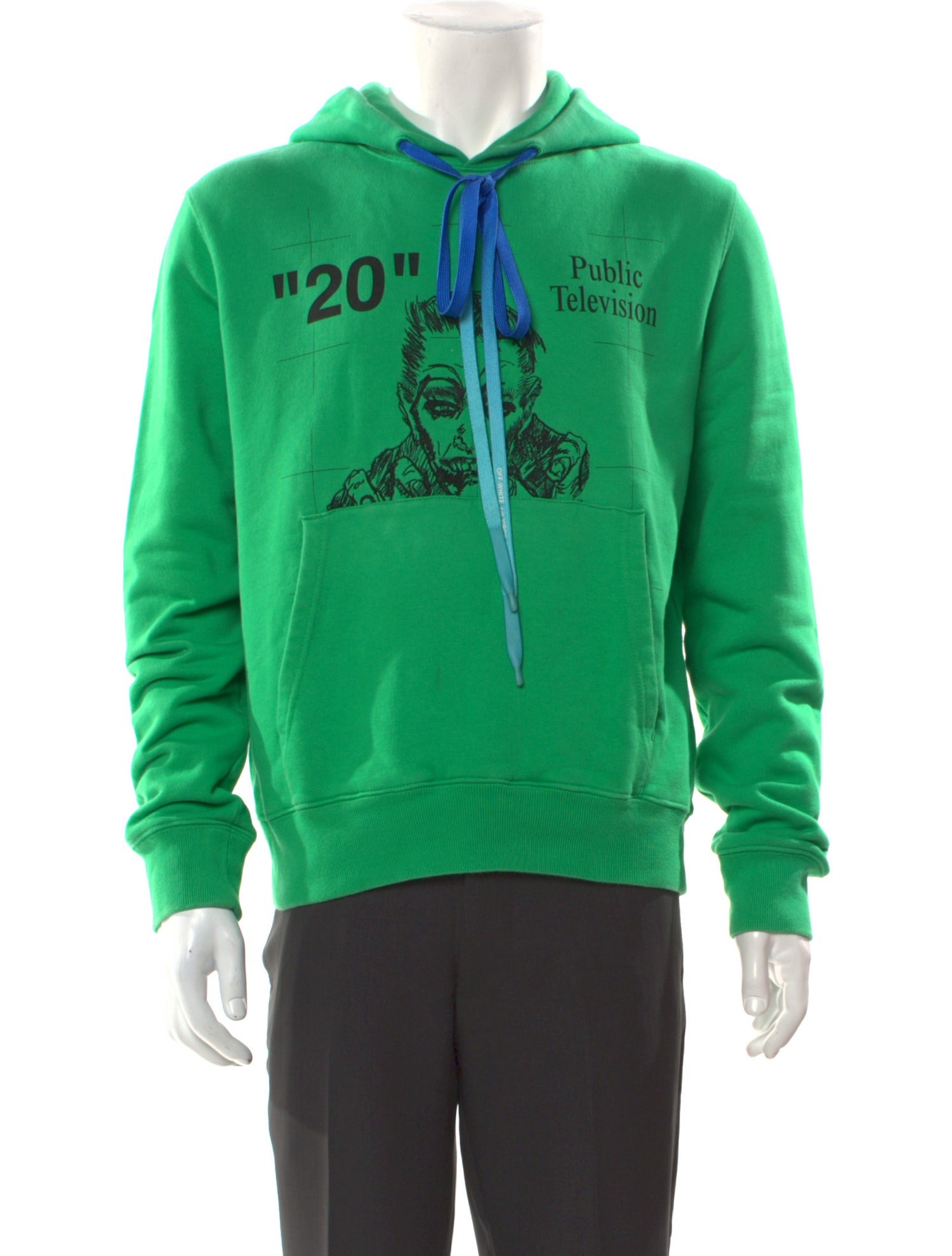 Off-White 2019 Public Television Hoodie Hoodie