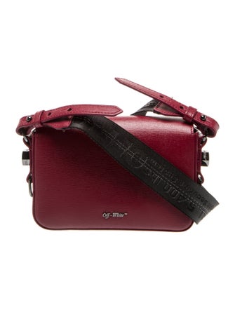 Off-White Leather Crossbody Bag