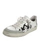 Off-White Leather Printed Sneakers