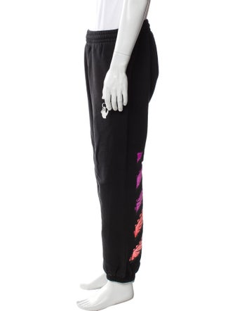 Off-White 2021 Marker Diagonals Lounge Bottoms