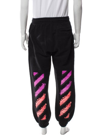 Off-White 2021 Marker Diagonals Lounge Bottoms