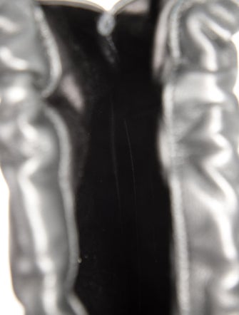 Off-White Leather Top Handle Bag