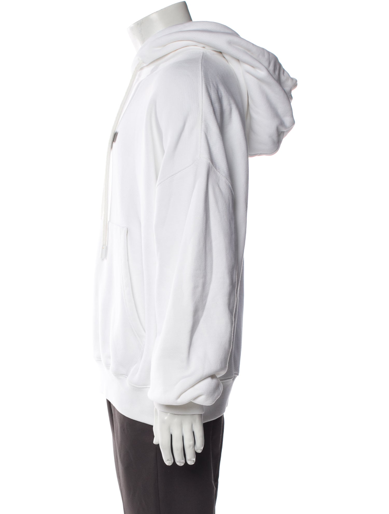 Off-White Blurred Logo Graphic Print Hoodie