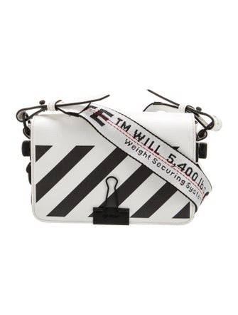 Off-White Leather Diagonals
