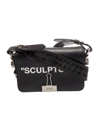 Off-White Leather Messenger Bag