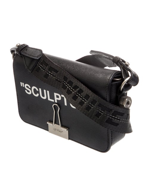 Off-White Leather Messenger Bag