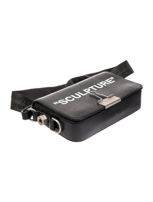 Off-White Leather Messenger Bag