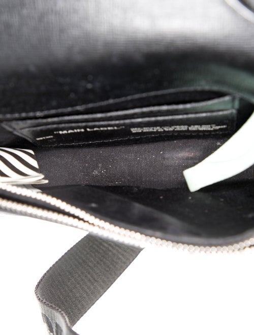 Off-White Leather Messenger Bag