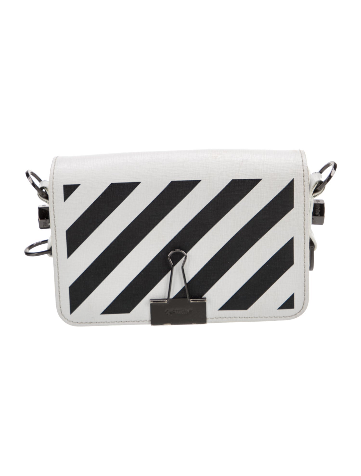 Off-White Leather Diagonals