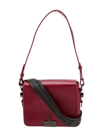 Off-White Leather Shoulder Bag
