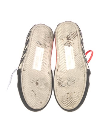 Off-White Suede Printed Sneakers