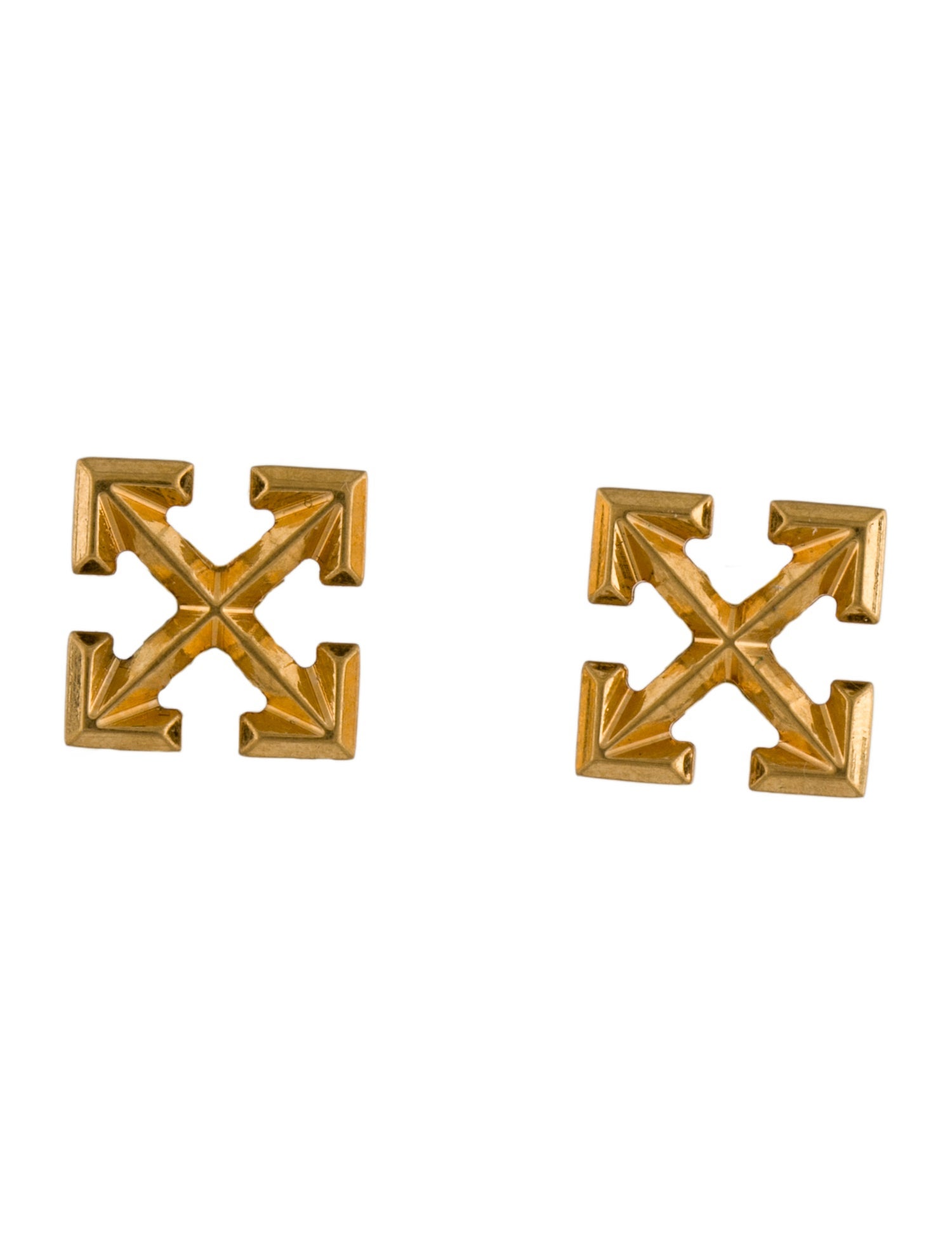 Off-White Arrows Stud Earrings