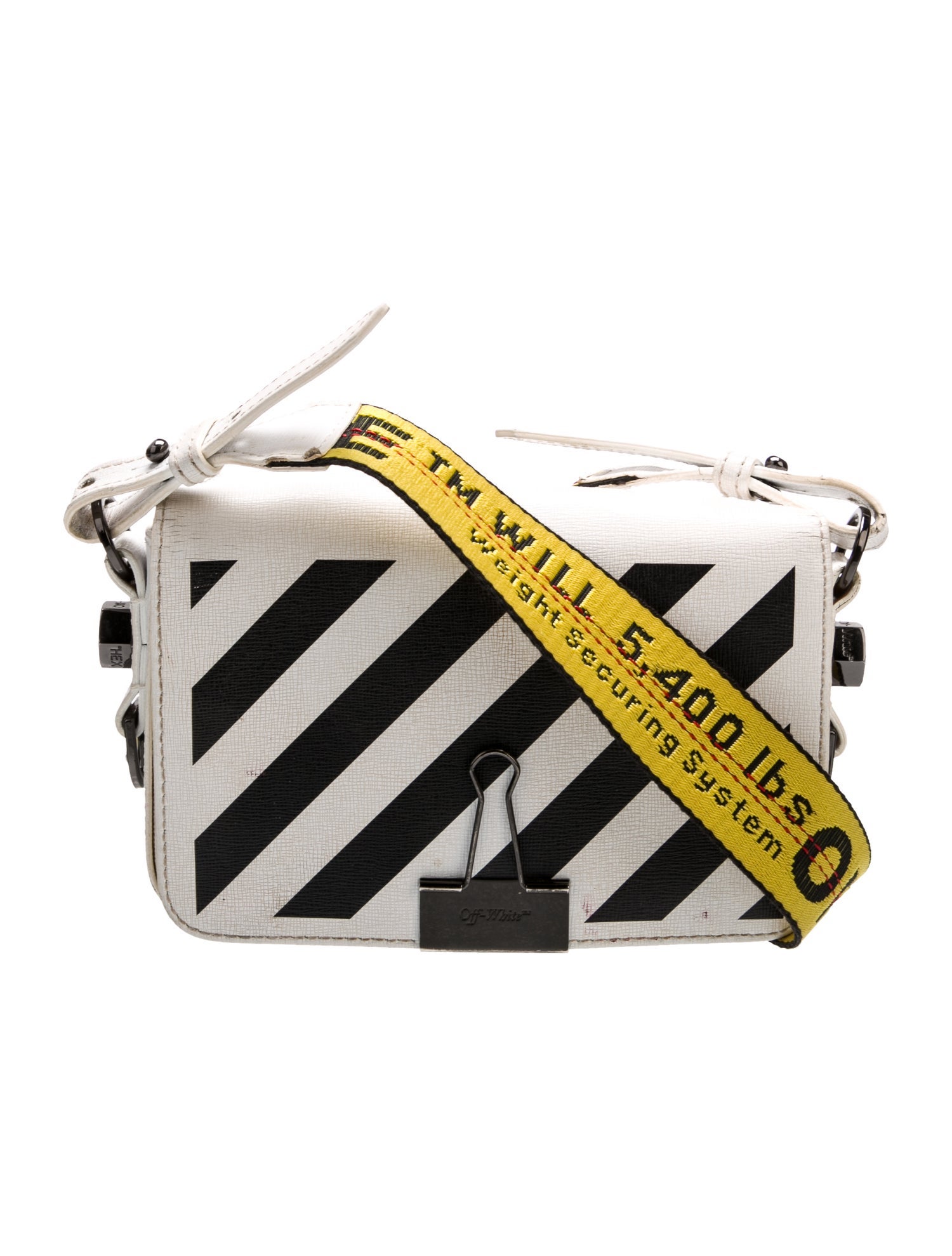 Off-White Leather Shoulder Bag