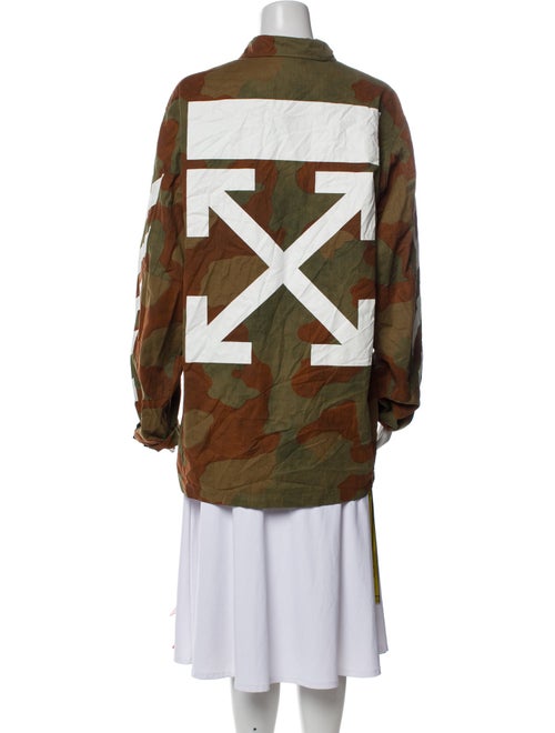 Off-White 2017 Camo Arrows Utility Jacket