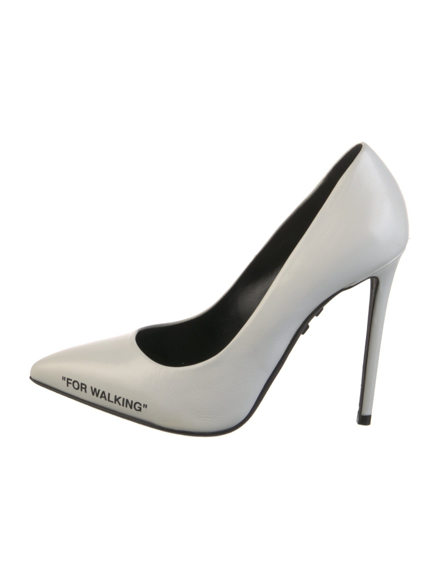 Off-White For Walking Leather Pumps