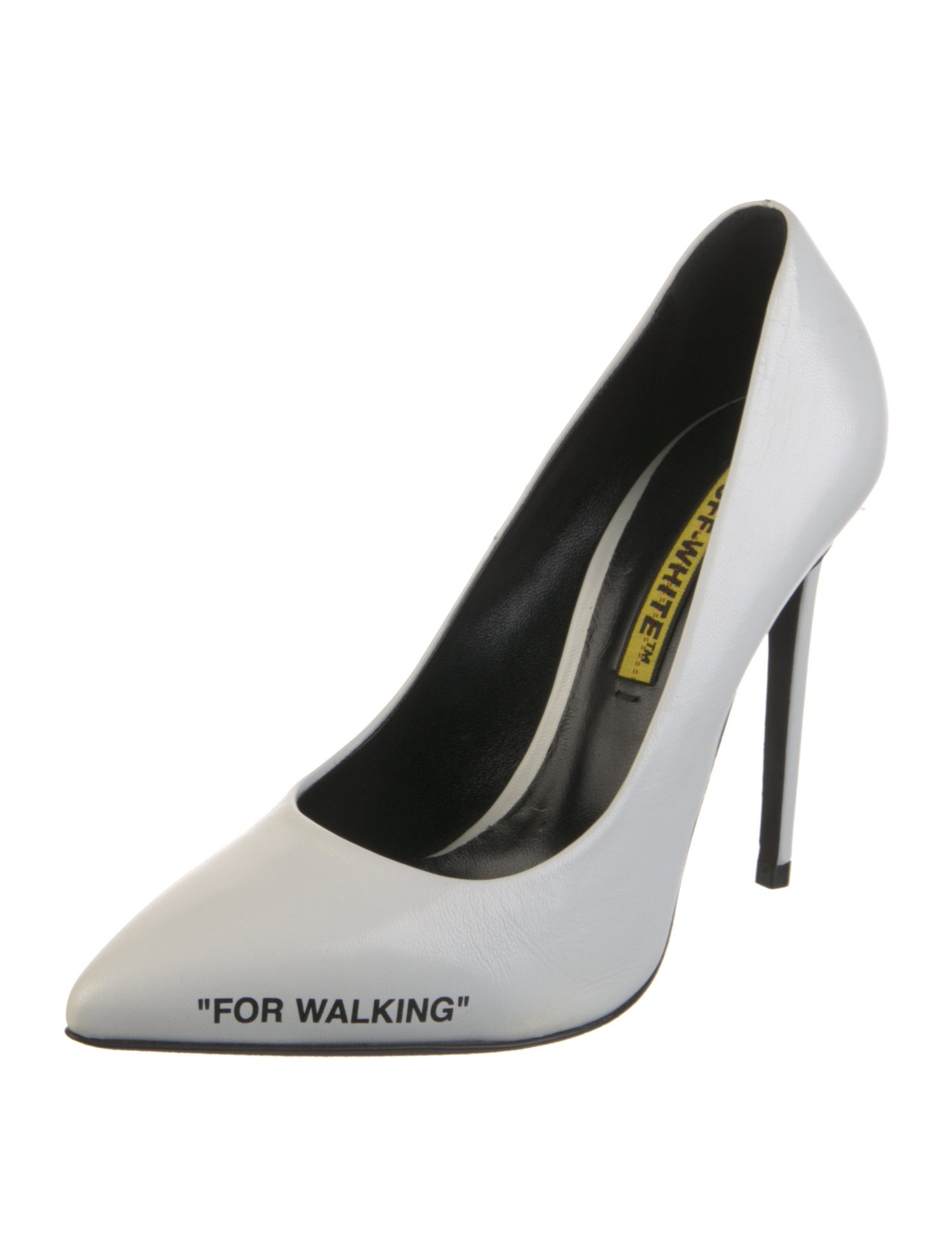 Off-White For Walking Leather Pumps