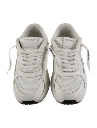 Off-White Leather Sneakers