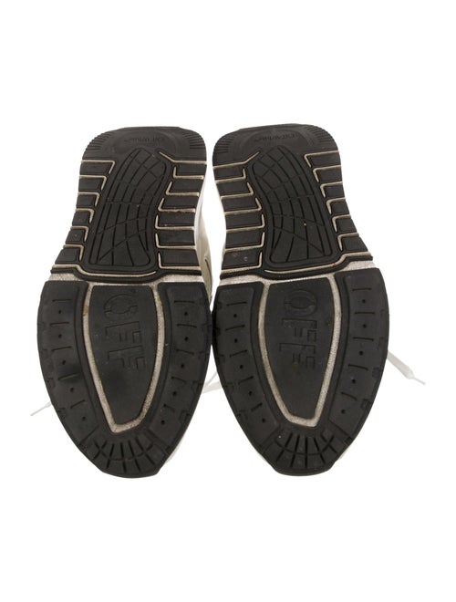 Off-White Leather Sneakers