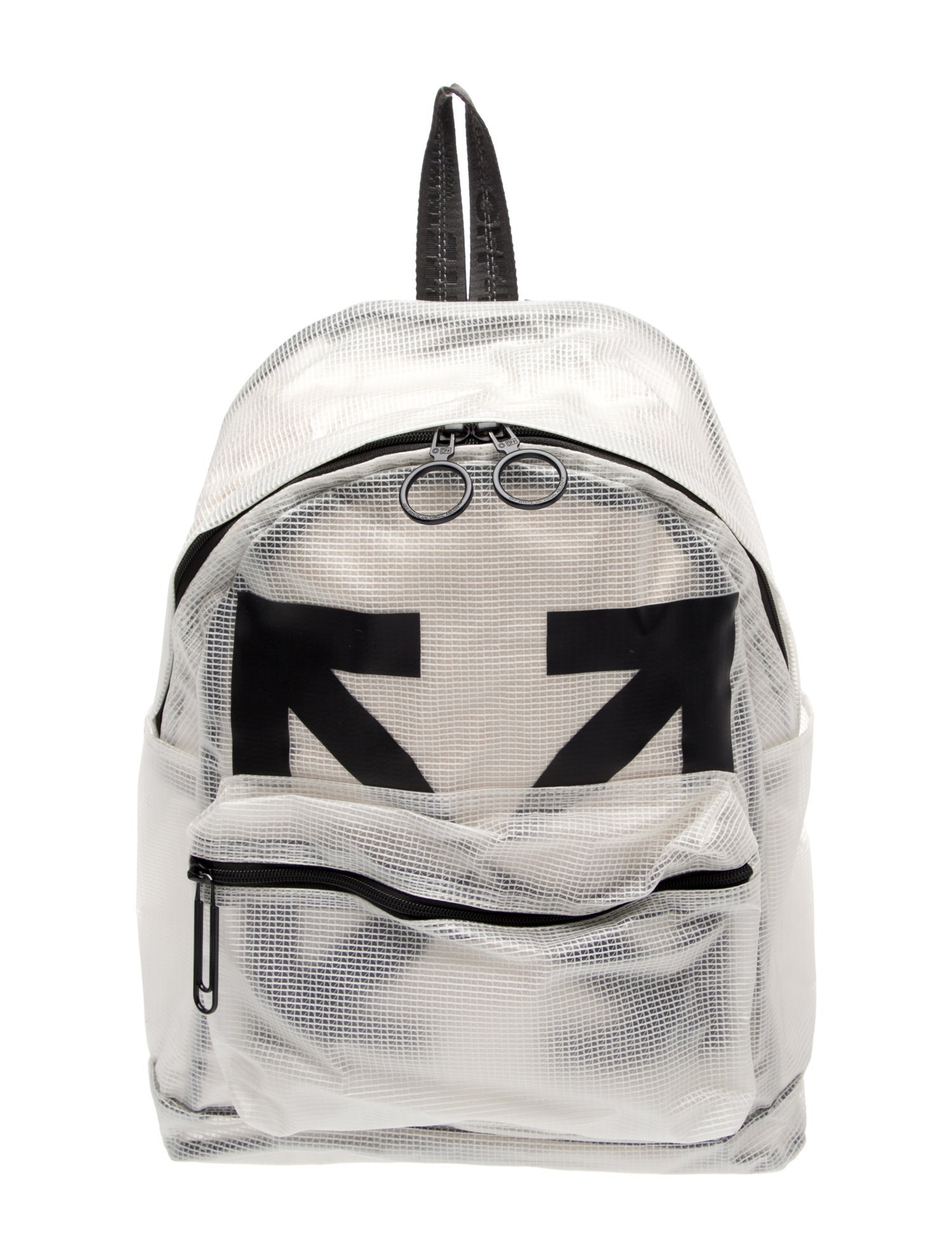 Off-White PVC Backpack