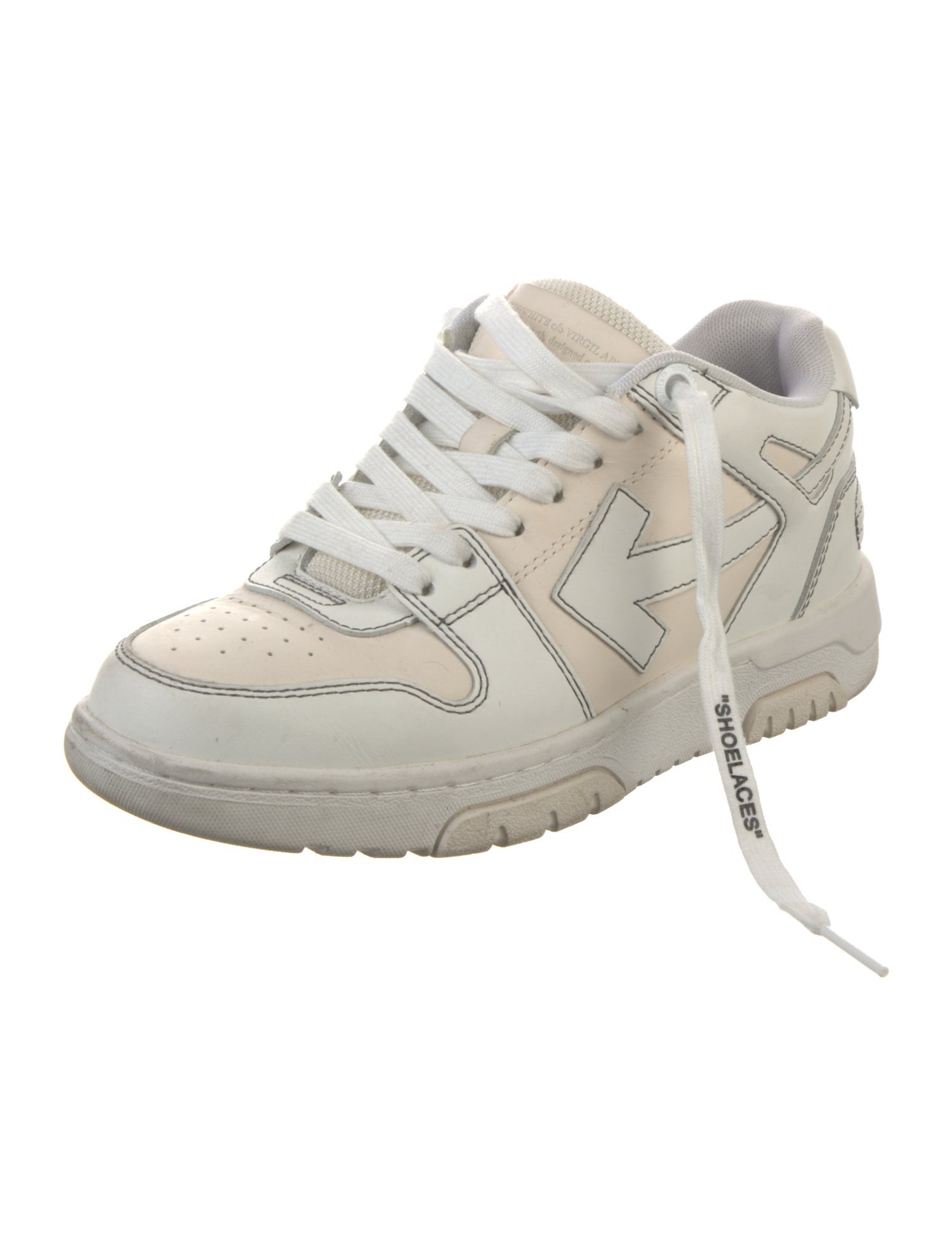 Off-White OOO Out Of Office 'Cream White' Sneakers