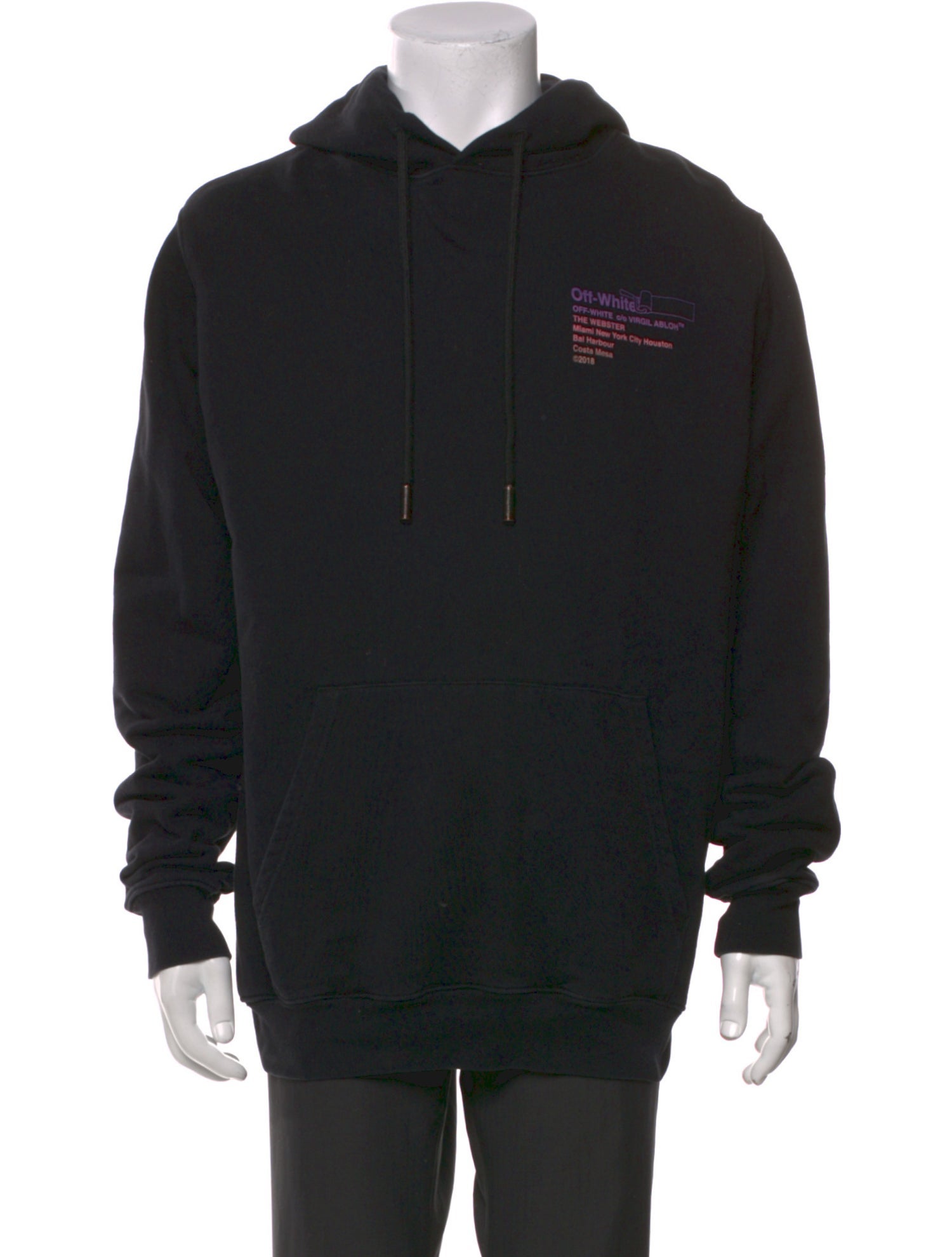 Off-White 2018 Graphic Print Hoodie