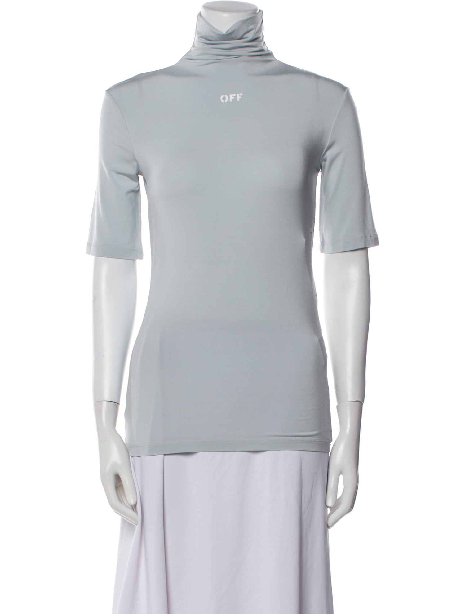 Off-White 2024 Turtleneck T-Shirt w/ Tags