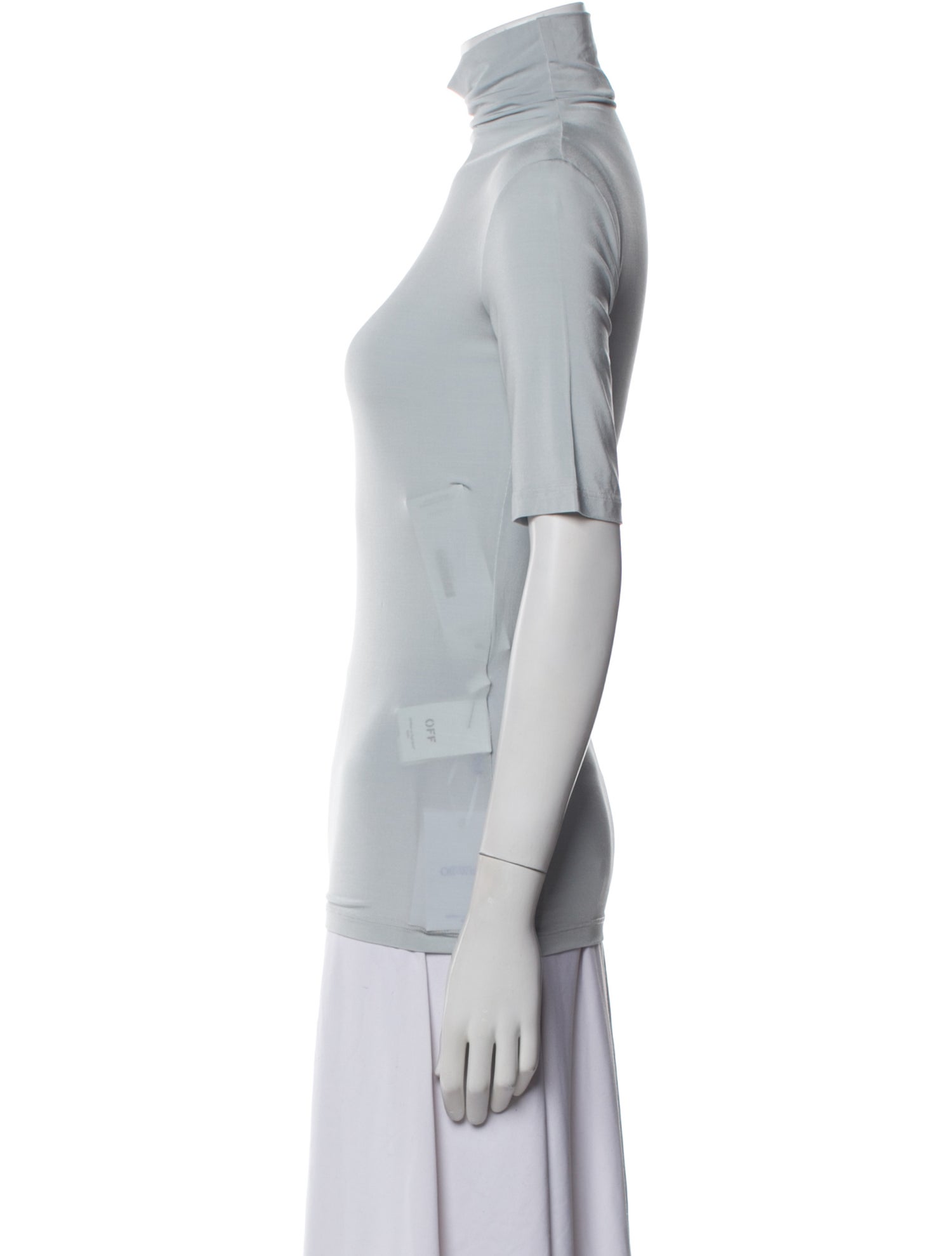 Off-White 2024 Turtleneck T-Shirt w/ Tags