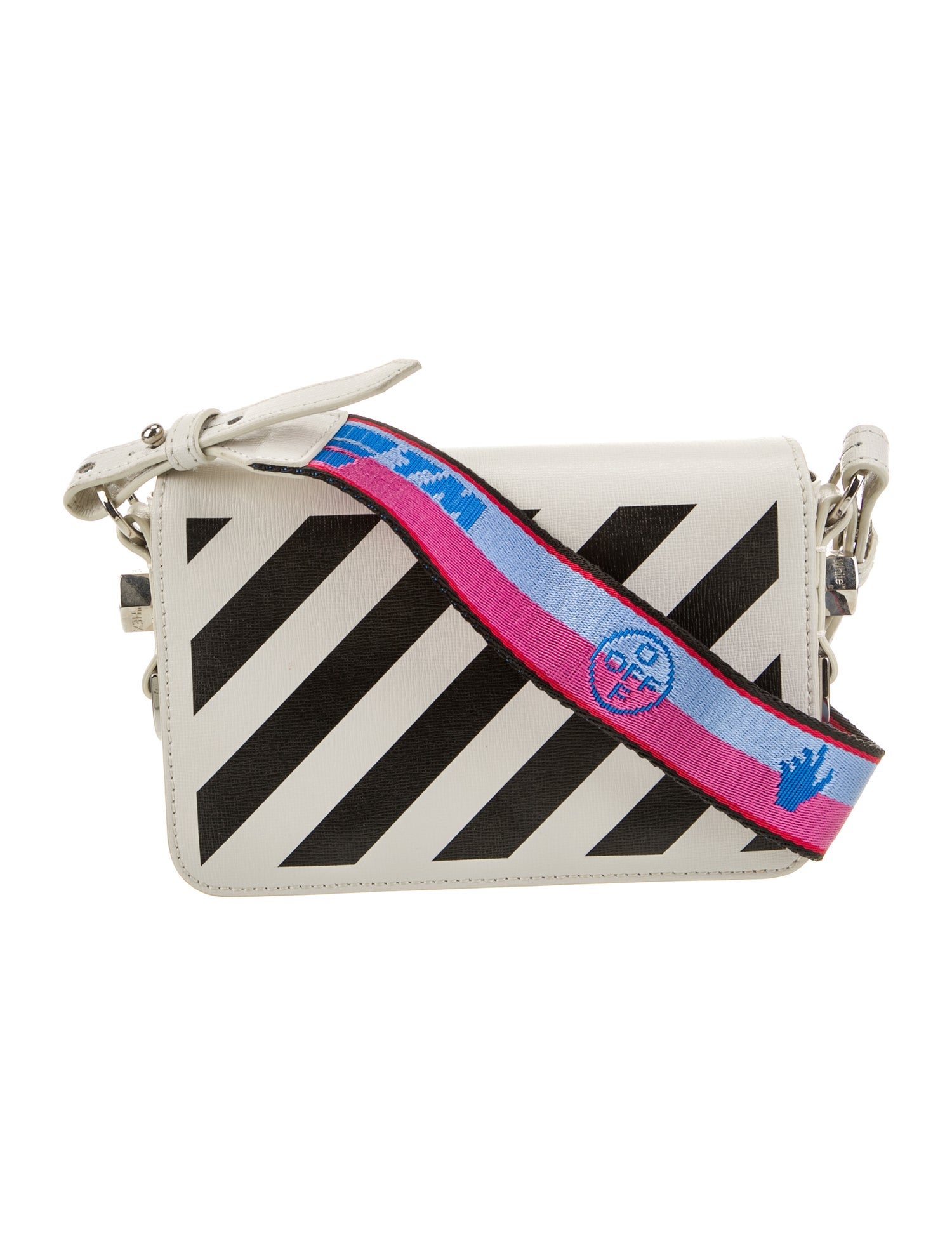 Off-White Leather Diagonals