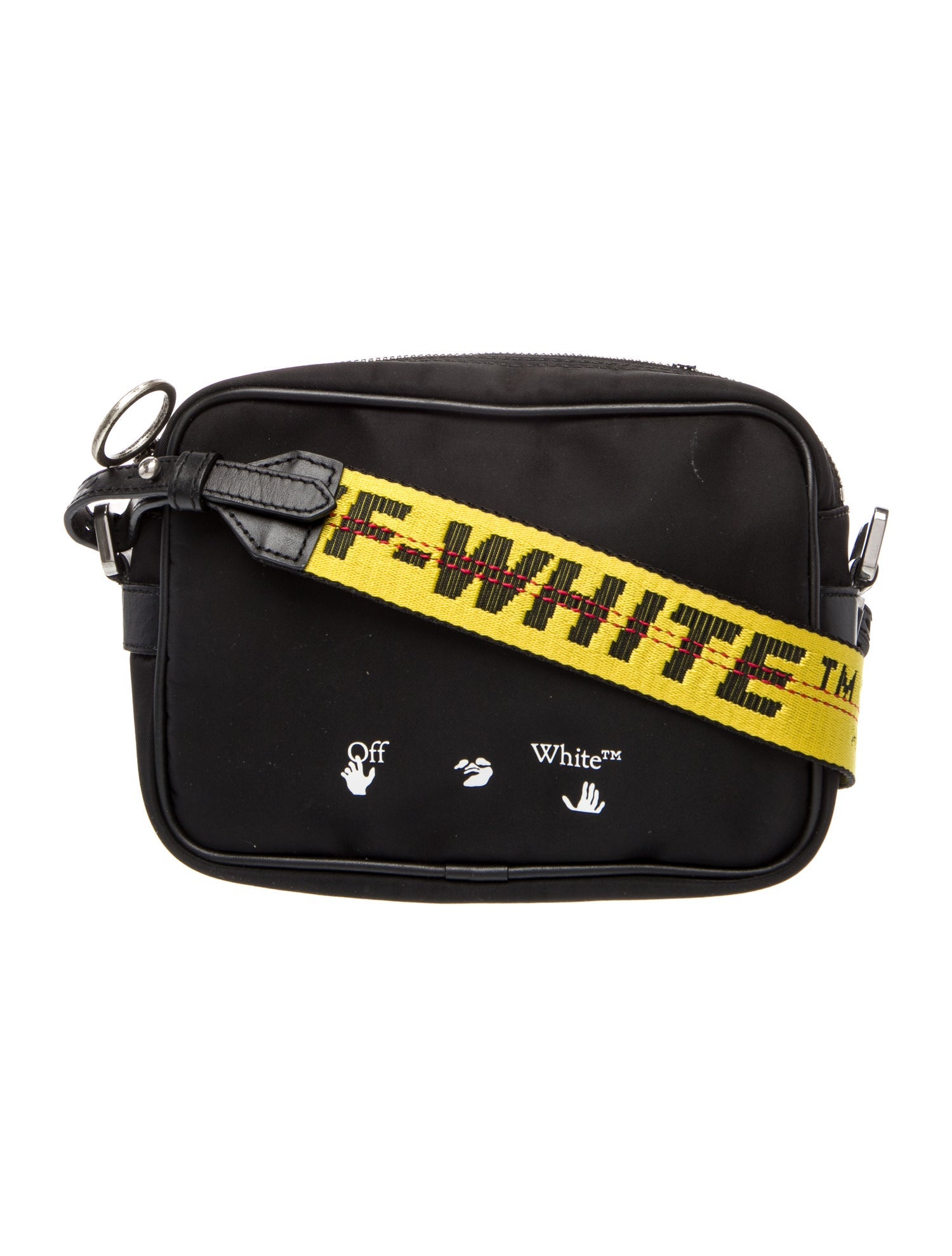 Off-White Nylon Crossbody Bag