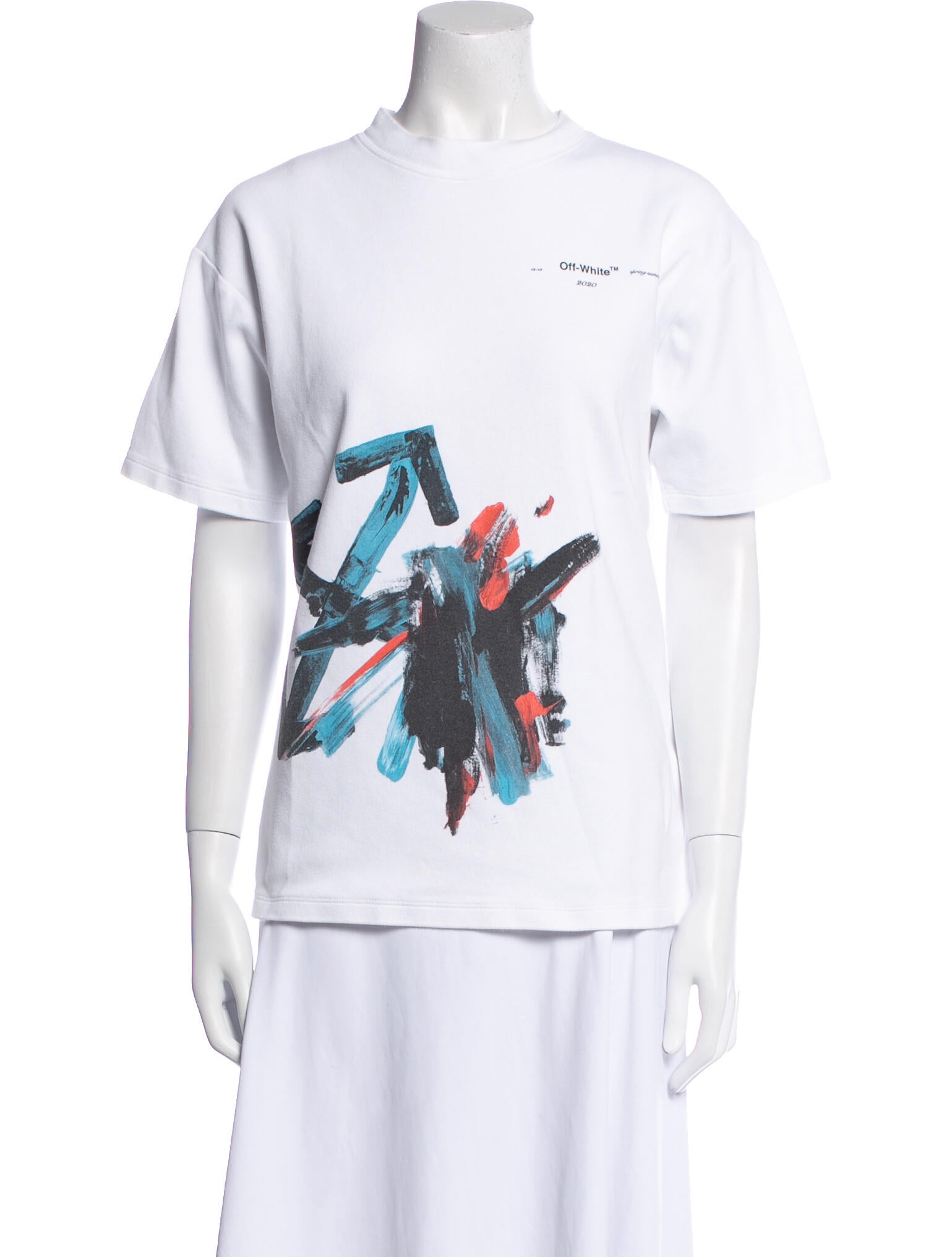 Off-White 2020 X 'Brushstroke Arrows' T-Shirt