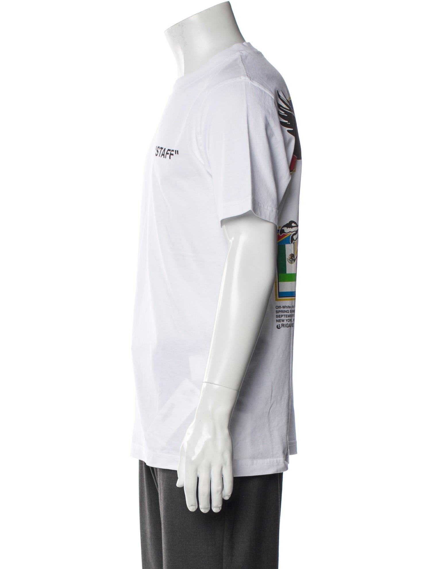 Off-White 2025 x Brigade Staff T-Shirt w/ Tags